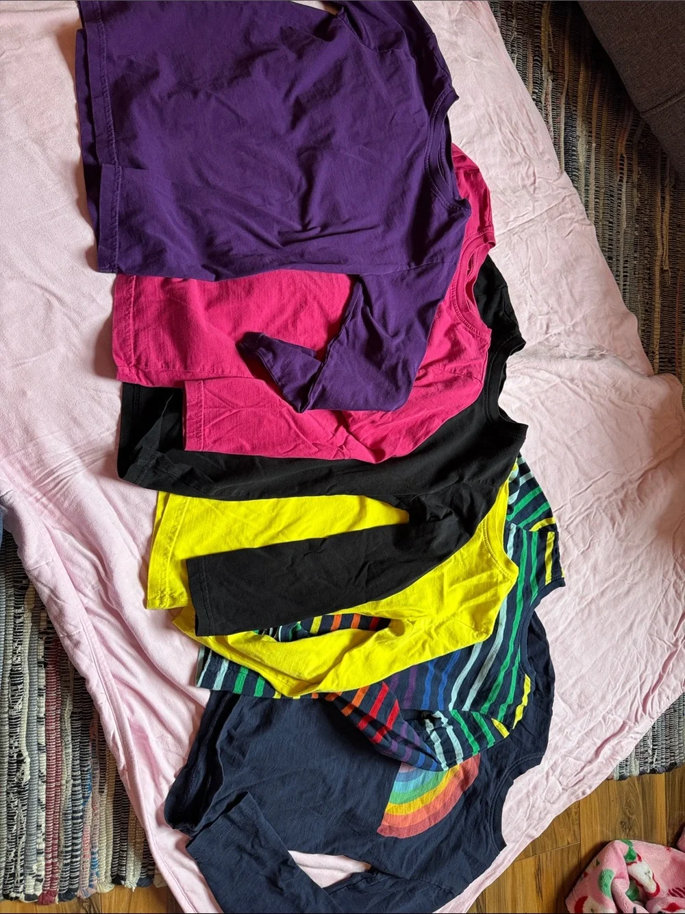Lot of 13 Primary Kids Long Sleeve Shirts 6/7 - Picture 1 of 5